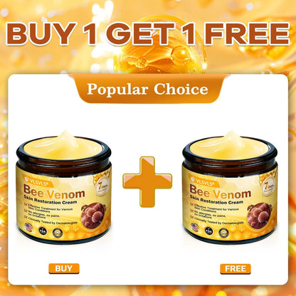 Made and Shipped from USA 🐝 𝗩𝗟𝗦𝗩𝗟𝗦® 𝑩𝒆𝒆 𝑽𝒆𝒏𝒐𝒎 𝑪𝒐𝒎𝒑𝒓𝒆𝒉𝒆𝒏𝒔𝒊𝒗𝒆 𝑪𝒓𝒆𝒂𝒎 ✅ FDA Certified