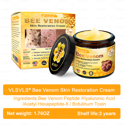 Made and Shipped from USA 🐝 𝗩𝗟𝗦𝗩𝗟𝗦® 𝑩𝒆𝒆 𝑽𝒆𝒏𝒐𝒎 𝑪𝒐𝒎𝒑𝒓𝒆𝒉𝒆𝒏𝒔𝒊𝒗𝒆 𝑪𝒓𝒆𝒂𝒎 ✅ FDA Certified