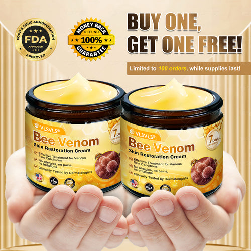 𝐌𝐚𝐝𝐞 and 𝐒𝐡𝐢𝐩𝐩𝐞𝐝 𝐟𝐫𝐨𝐦 𝐔𝐒𝐀 🌿 𝐕𝐋𝐒𝐕𝐋𝐒® 𝐁𝐞𝐞 𝐕𝐞𝐧𝐨𝐦 𝐒𝐤𝐢𝐧 𝐑𝐞𝐬𝐭𝐨𝐫𝐚𝐭𝐢𝐨𝐧 𝐂𝐫𝐞𝐚𝐦 🌟 LAST DAY 80% OFF