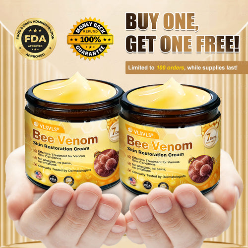 𝐌𝐚𝐝𝐞 and 𝐒𝐡𝐢𝐩𝐩𝐞𝐝 𝐟𝐫𝐨𝐦 𝐔𝐒𝐀 🇺🇸 𝐕𝐋𝐒𝐕𝐋𝐒® 𝐁𝐞𝐞 𝐕𝐞𝐧𝐨𝐦 𝐒𝐤𝐢𝐧 𝐑𝐞𝐬𝐭𝐨𝐫𝐚𝐭𝐢𝐨𝐧 𝐂𝐫𝐞𝐚𝐦 🔥 LAST DAY 80% OFF | 1.76 oz