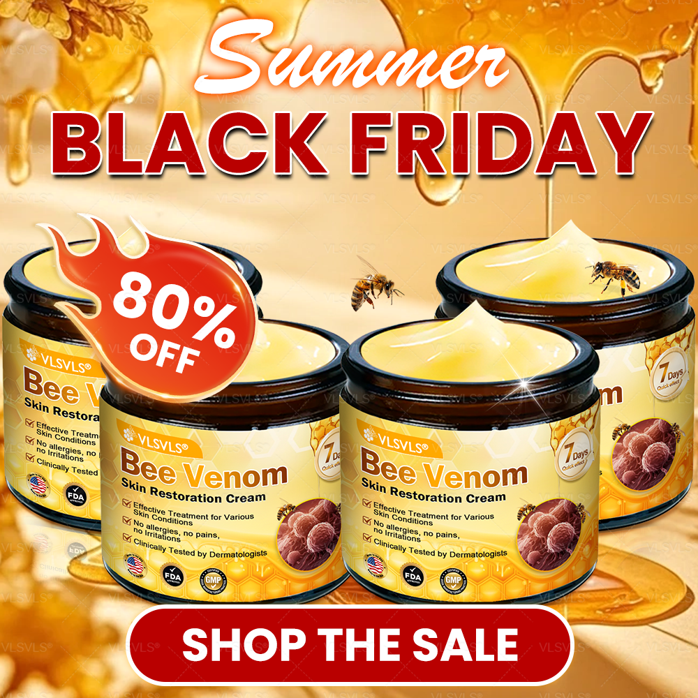 Made and Shipped from USA 🐝 𝗩𝗟𝗦𝗩𝗟𝗦® 𝑩𝒆𝒆 𝑽𝒆𝒏𝒐𝒎 𝑪𝒐𝒎𝒑𝒓𝒆𝒉𝒆𝒏𝒔𝒊𝒗𝒆 𝑪𝒓𝒆𝒂𝒎 ✅ FDA Certified