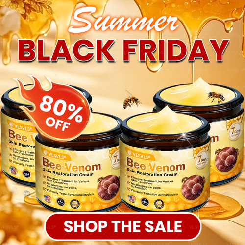 Made and Shipped from USA 🐝 𝗩𝗟𝗦𝗩𝗟𝗦® 𝑩𝒆𝒆 𝑽𝒆𝒏𝒐𝒎 𝑪𝒐𝒎𝒑𝒓𝒆𝒉𝒆𝒏𝒔𝒊𝒗𝒆 𝑪𝒓𝒆𝒂𝒎 ✅ FDA Certified